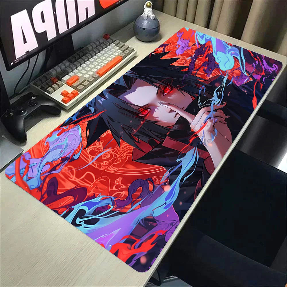Sharingan's Swirling Flames Mat