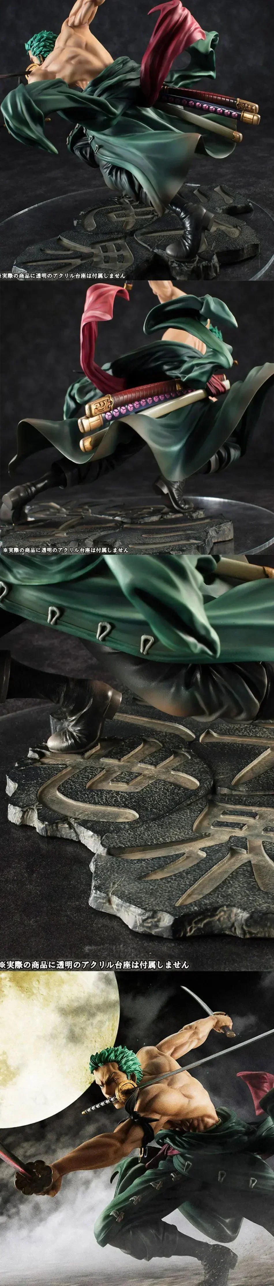 Zoro Three-Blade Anime Figure