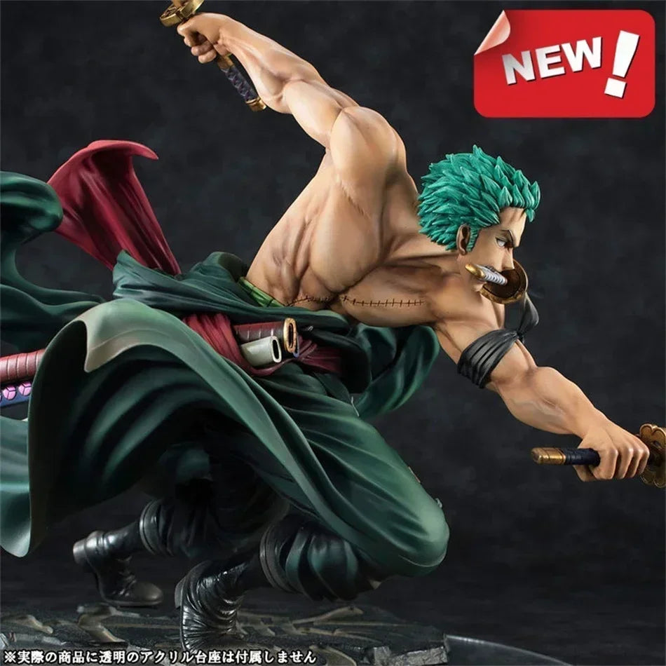 Zoro Three-Blade Anime Figure